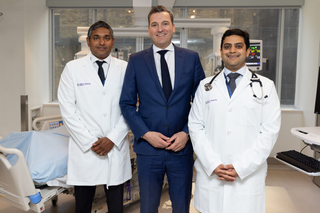 The Honourable Evan Solomon, Minister of Artificial Intelligence and Digital Innovation, and healthcare leaders from across Canada gathered at St. Michael’s Hospital this week to launch Vital, a national health data platform enabled by $210 million in government and institutional funding.